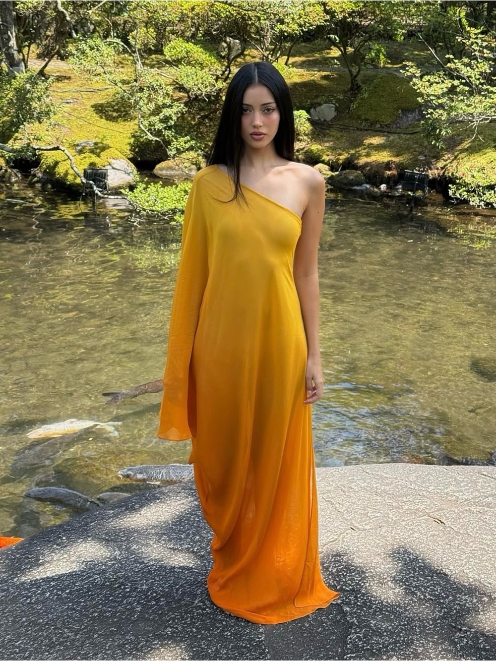 LOBA Agatha Ombré Maxi Dress